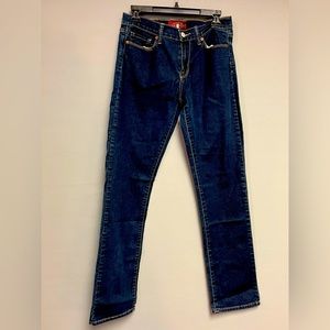Lucky Brand, sz 10(30). Dark rinse straight leg.